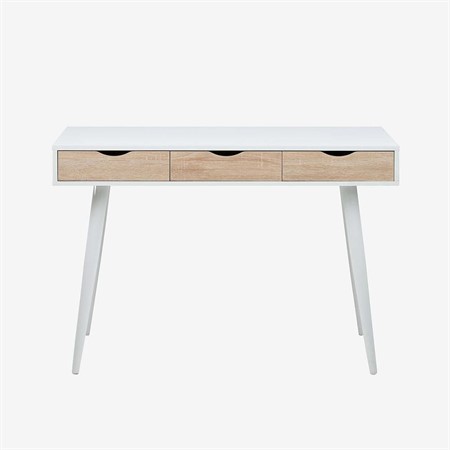 Skrivbord Lund Vit/Natur